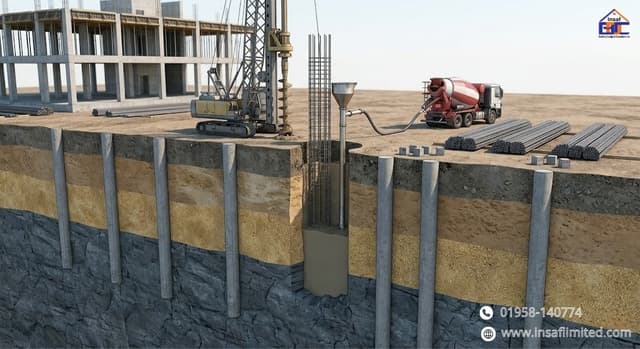 পাইল কি? কনস্ট্রাকশন প্রজেক্টে পাইলিং করার সঠিক নিয়ম ও পদ্ধতি